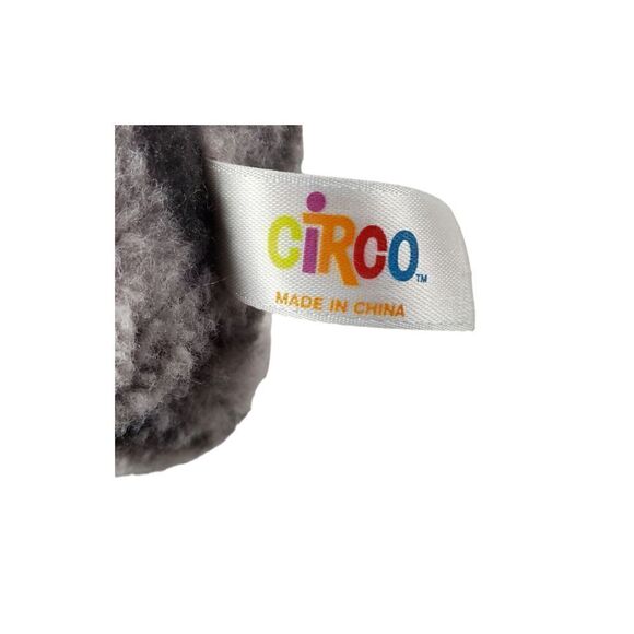 Circo Target Tabby Kitty Cat Gray Striped 7" Sitting Kitten Lovey Plush Toy 2012 - Picture 7 of 10